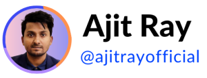 Ajit Ray official Logo